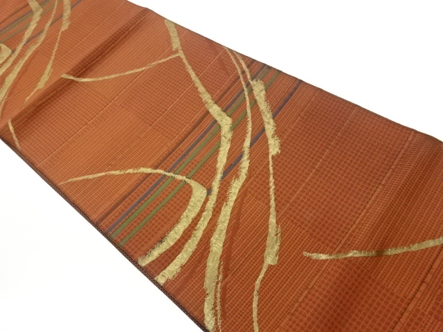 JAPANESE NAGOYA OBI / WOVEN STRIPE